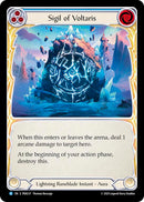 Sigil Of Voltaris (Blue) (Rainbow Foil) [PEN237] (Compendium of Rathe)  Rainbow Foil