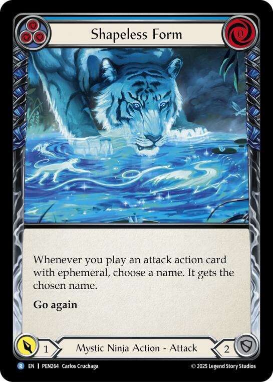 Shapeless Form (Blue) (Regular) [PEN264] (Compendium of Rathe)