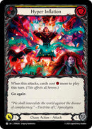 Hyper Inflation (Yellow) (Rainbow Foil) [PEN283] (Compendium of Rathe)  Rainbow Foil