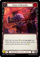 Chain Brutality (Red) (Rainbow Foil) [PEN297] (Compendium of Rathe)  Rainbow Foil