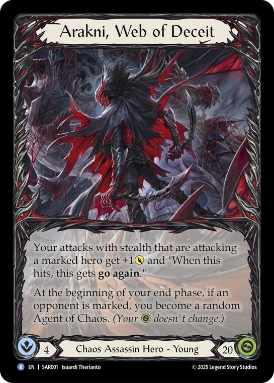 Arakni, Web of Deceit (Extended Art) [SAR001] (GEM Pack 2)