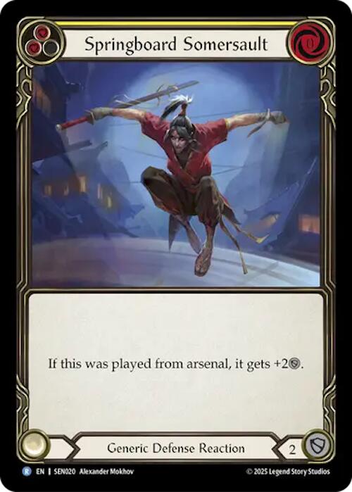 Springboard Somersault [SEN020] (GEM Pack 2)