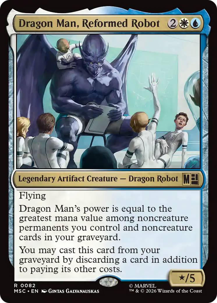 Dragon Man, Reformed Robot [Marvel Super Heroes Commander]