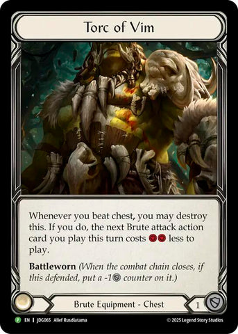 Torc of Vim [JDG065] (Promo)  Cold Foil