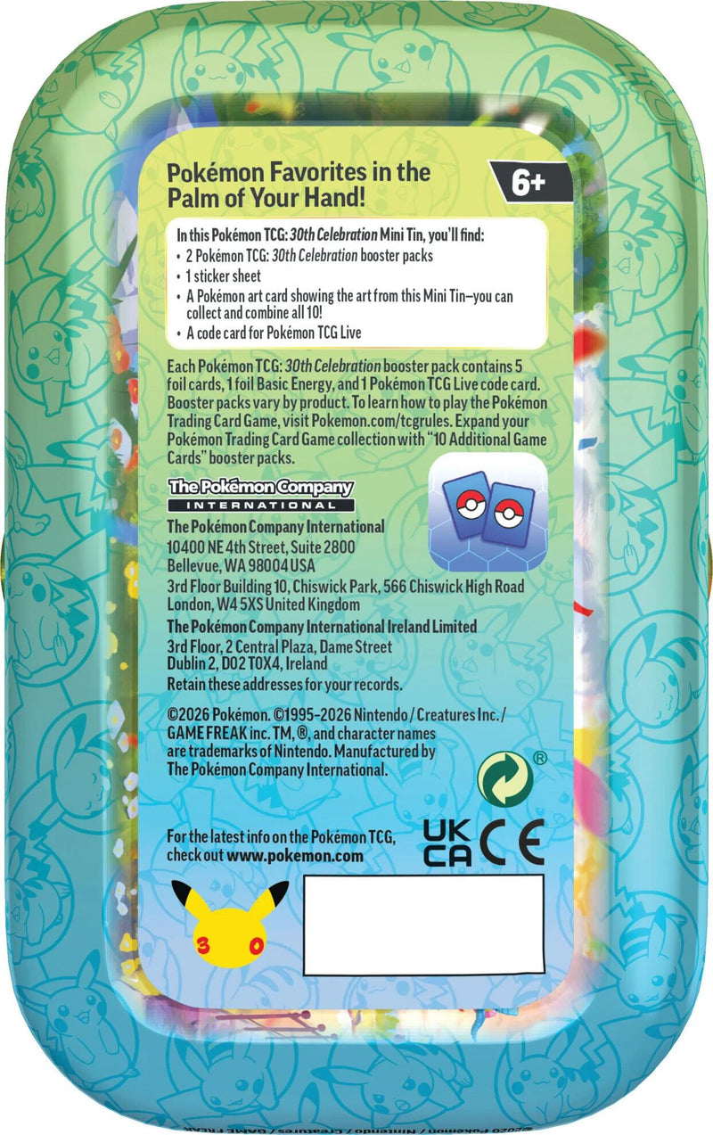 30th Celebration Mini Tin [Moltres]