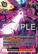 Chronomon: Destroy Mode [BT26-060] (Alternate Art) [Timeless Bonds]