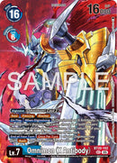 Omnimon [BT20-102] (X Antibody) (Tamer's Selection Box Ver. X Antibody) [Promotional Cards]