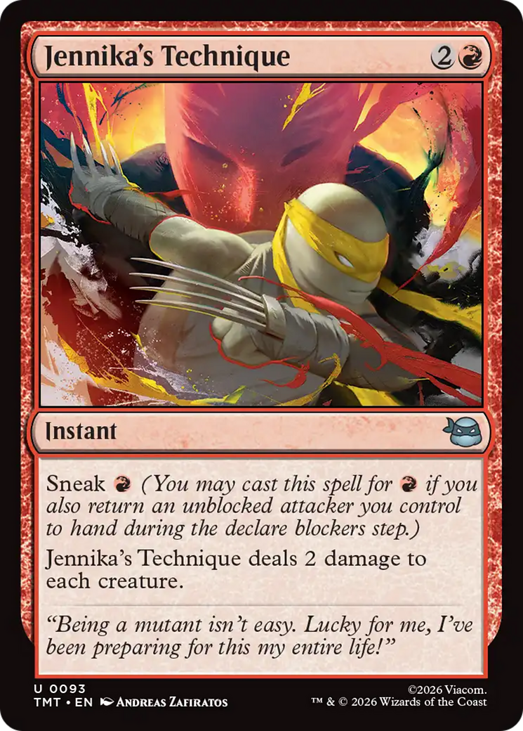 Jennika's Technique [Teenage Mutant Ninja Turtles]