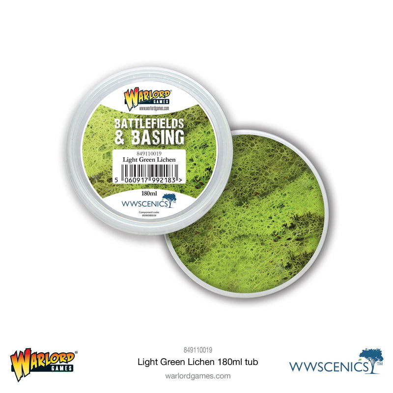 Battlefields & Basing: Light Green Lichen