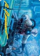 Ludevic, Necrogenius Art Card (Gold-Stamped Signature) [Innistrad: Midnight Hunt Art Series]