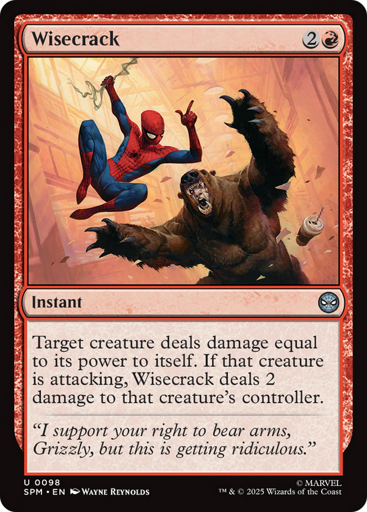 Wisecrack [Marvel's Spider-Man]