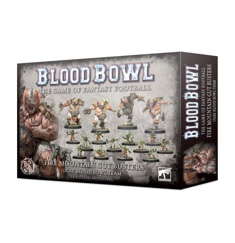 Blood Bowl Ogre Team: The Fire Mountain Gut-Busters
