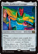 Vision, Synthezoid Avenger (Surge Foil) [Marvel Super Heroes Commander]