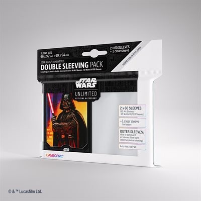 Star Wars Unlimited Double Sleeving Pack - Darth Vader