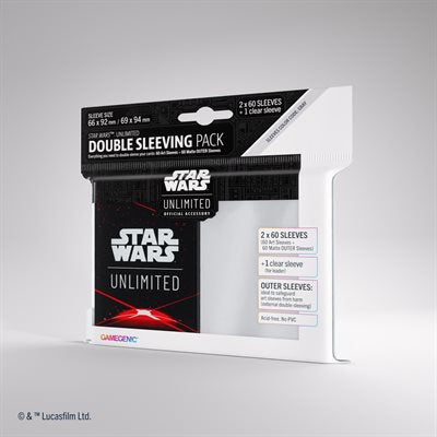 Star Wars Unlimited Double Sleeving Pack - Space Red
