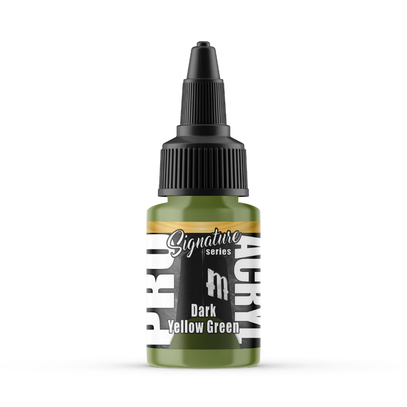 Pro Acryl Signature Series S06 - Vince Venturella  - Dark Yellow Green (22 ml)
