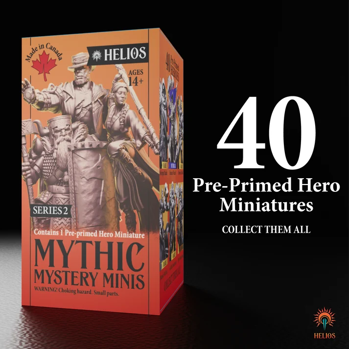 Helios Mythic Mystery Minis - Hero Series 2