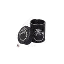 Leather Dice Cup - Dragon Black