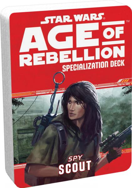Star Wars Age of Rebellion: Specialization Deck - Spy - Scout