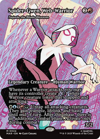 Spider-Gwen, Web-Warrior - Najeela, the Blade-Blossom [Marvel Universe: Eternal-Legal]