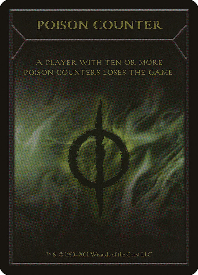 Poison Counter [New Phyrexia Tokens] (Spanish)