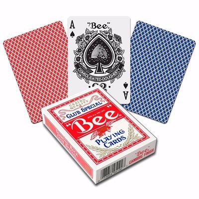 Bee Casino Premium Playing Cards - Red