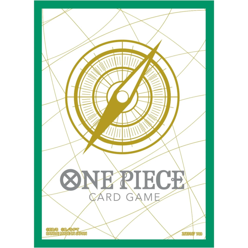 One Piece CG Official Card Sleeves - Green