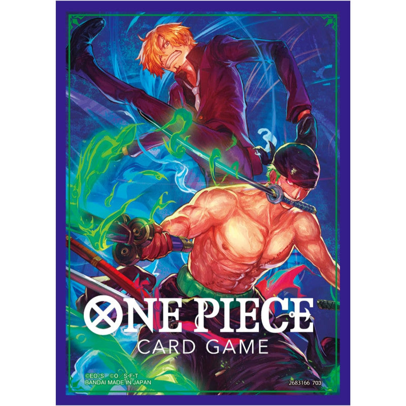 One Piece CG Official Card Sleeves - Zoro & Sanji