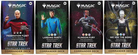 Star Trek Commander Deck Case (set of 4)