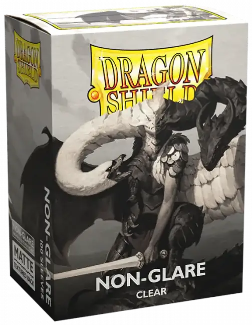 Dragon Shield Sleeves: Non-Glare Clear (Box Of 100)