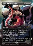 Peer into the Abyss (2002) (Rainbow Foil) [Secret Lair Drop Series]