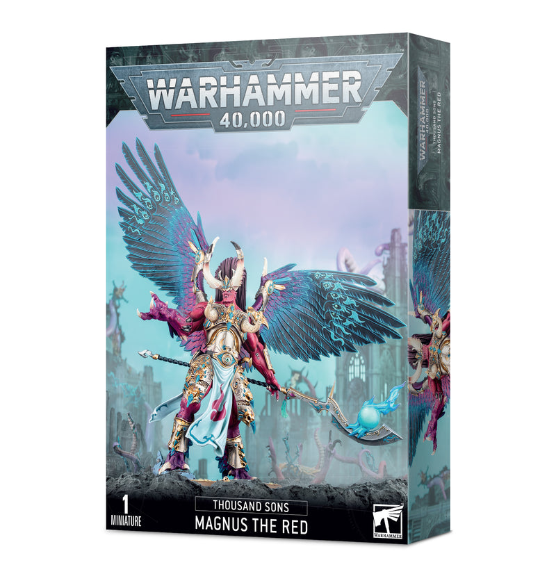 Thousand Sons Magnus The Red, Daemon Primarch of Tzeentch