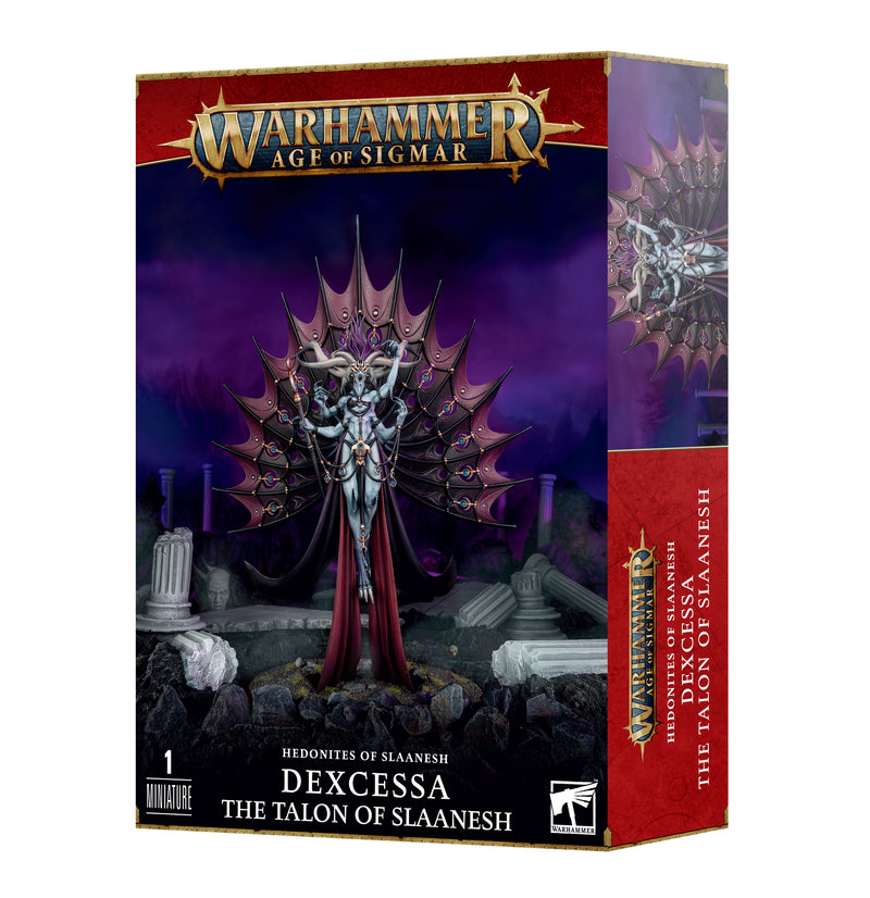 Hedonites of Slaanesh Dexcessa, the Talon of Slaanesh