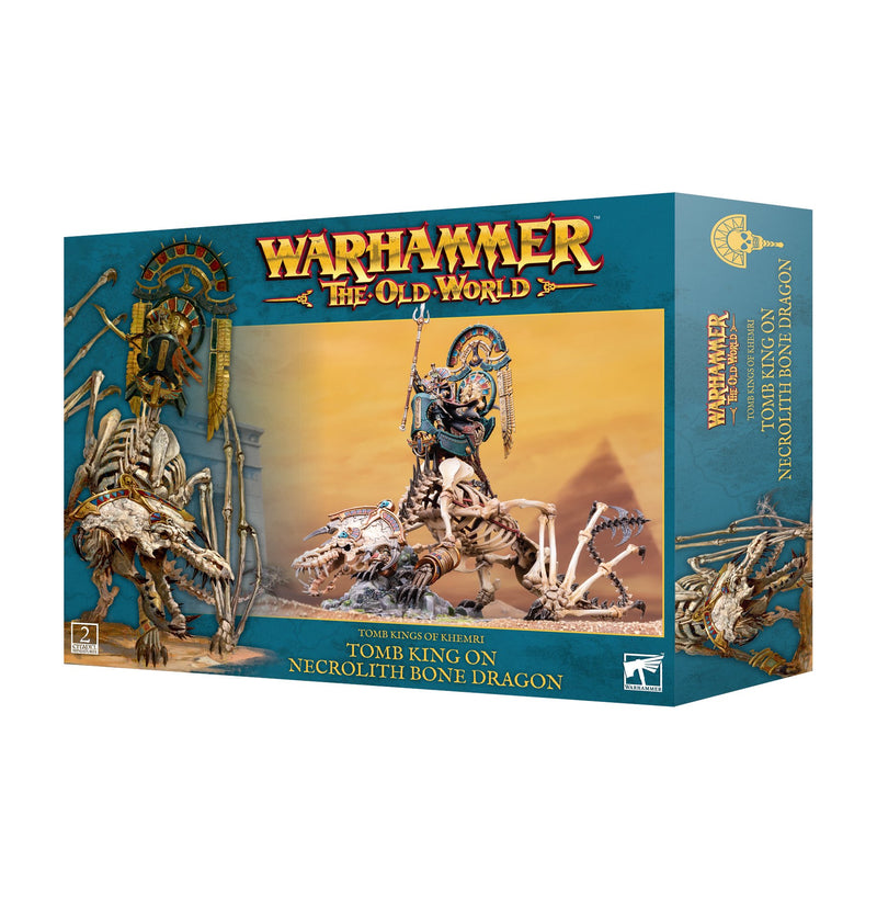 Tomb Kings of Khemri Tomb King on Necrolith Bone Dragon