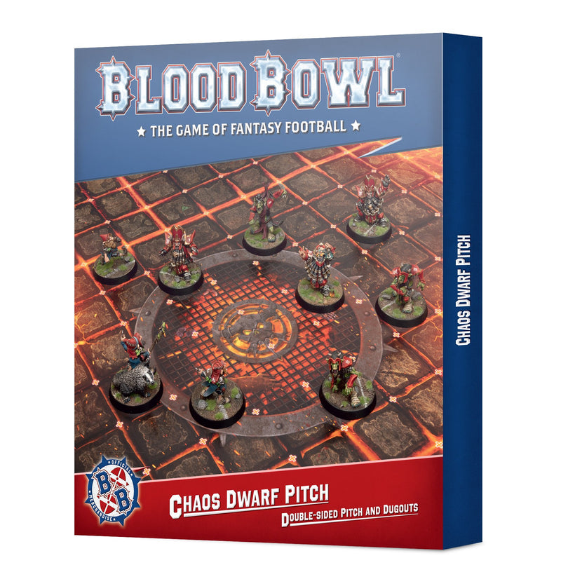 Blood Bowl: Chaos Dwarf Team Pitch