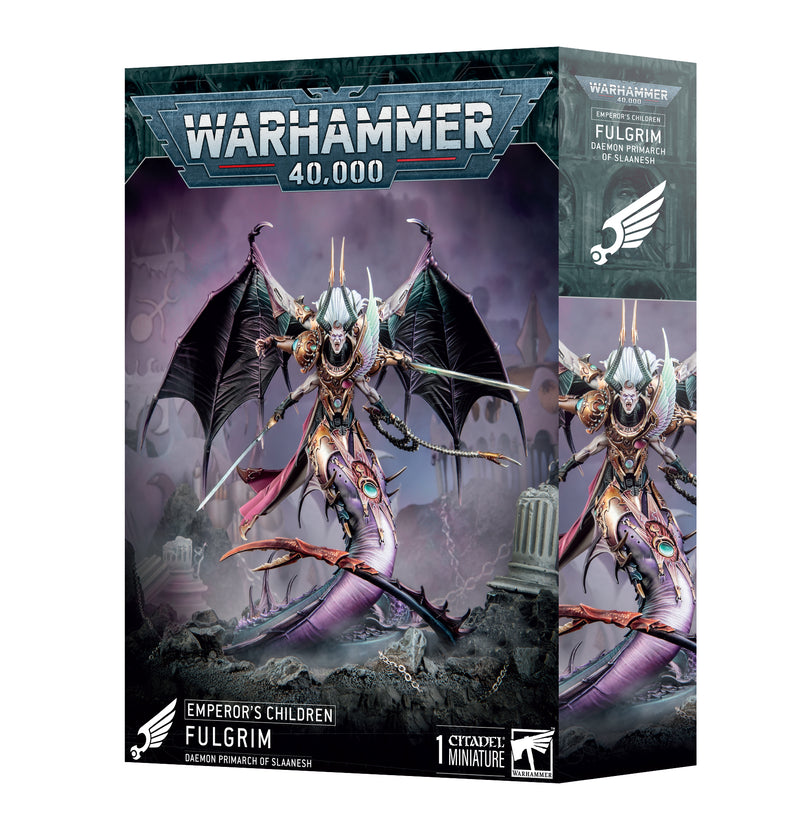 Emperor's Children Fulgrim, Daemon Primarch of Slaanesh