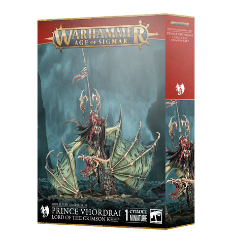 Soulblight Gravelords Prince Vhordrai, Lord of the Crimson Keep