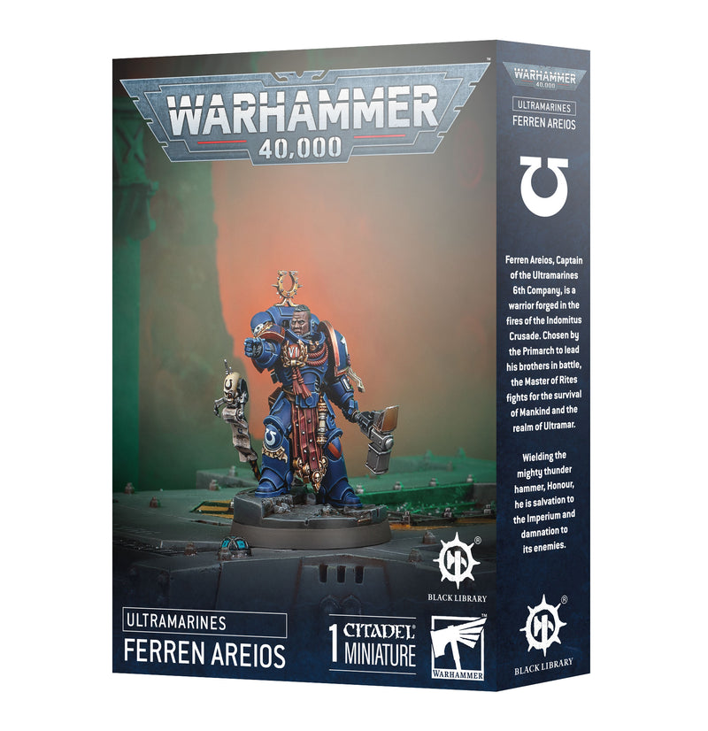 Ultramarines Ferren Areios, Master of Rites