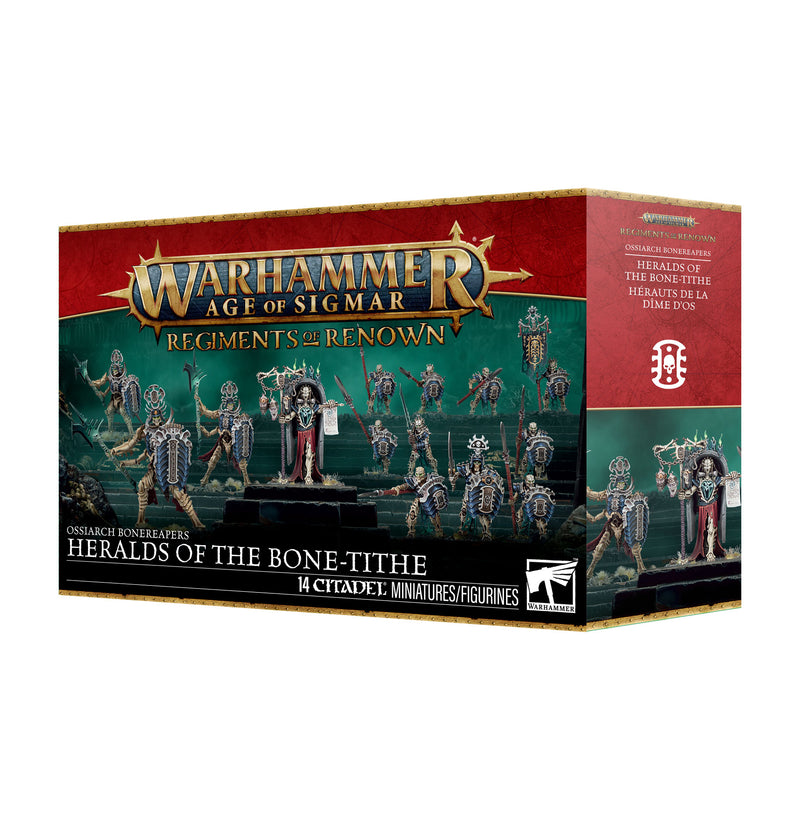 Regiments of Renown: Ossiarch Bonereapers - Heralds of the Bone-Tithe