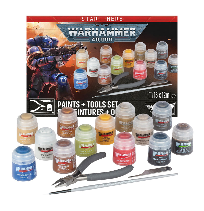 Warhammer 40,000: Paints + Tools