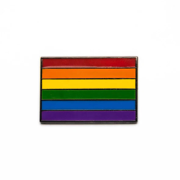 Enamel Pin: Rainbow Pride Flag