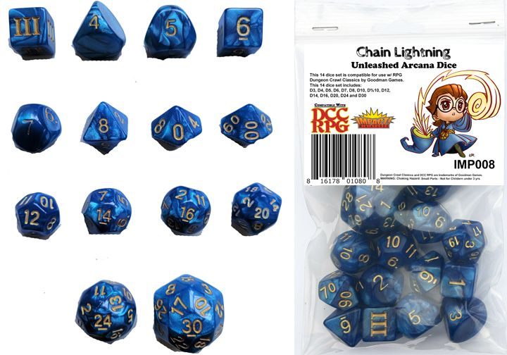Unleashed Arcana Dice - Chain Lightning