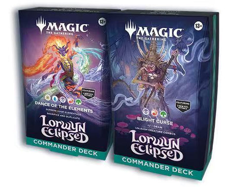 Lorwyn Eclipsed Commander decks (set of 2)