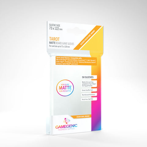 Gamegenic Sleeves: Matte Tarot Sized (50)