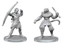 Pathfinder Battles Deep Cuts: Elf Hunter & Catfolk Bandit