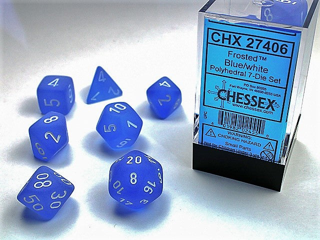 Frosted Blue/white 7 Die Set - CHX27406