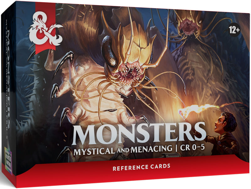 Dungeons & Dragons Reference Cards: Monsters (Mystical and Menacing) CR 0-5