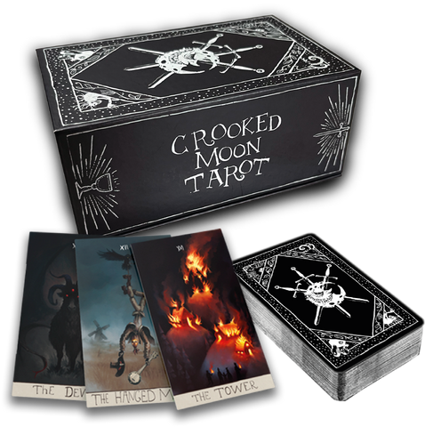 The Crooked Moon RPG Deluxe Tarot Deck