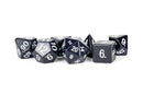 Stone Dice Set of 7 - Blue Sandstone
