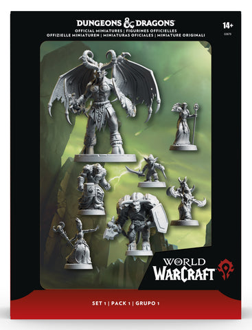 Dungeons & Dragons 2024 Official Miniatures: World of Warcraft Horde Pack